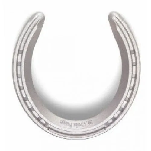 Racing Plate - Aluminum Horseshoe Size 4