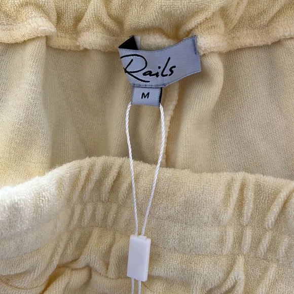 Rails Jane Sky Blue Dip Dye Shorts Size M
