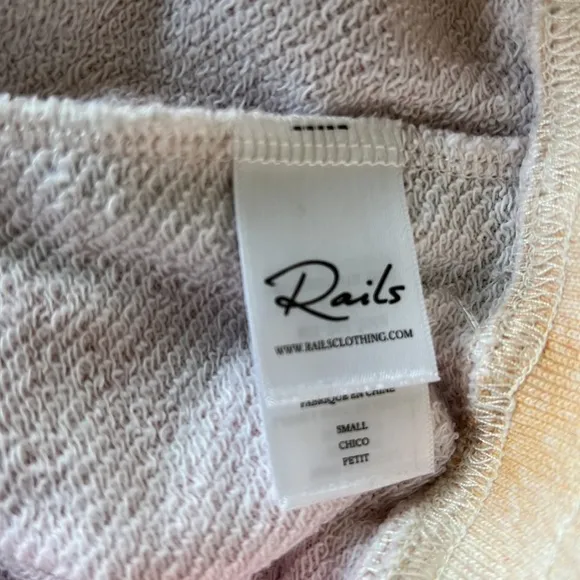 Rails Jane Sunset Tie Dye Shorts Size S