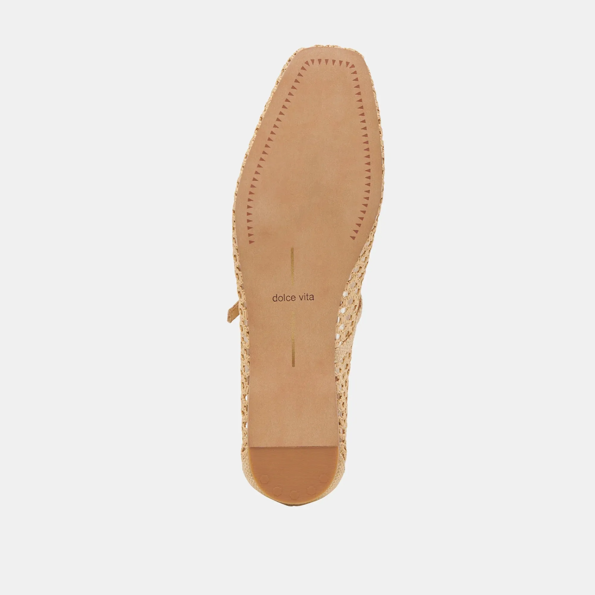Reyes Ballet Flats in Light Natural