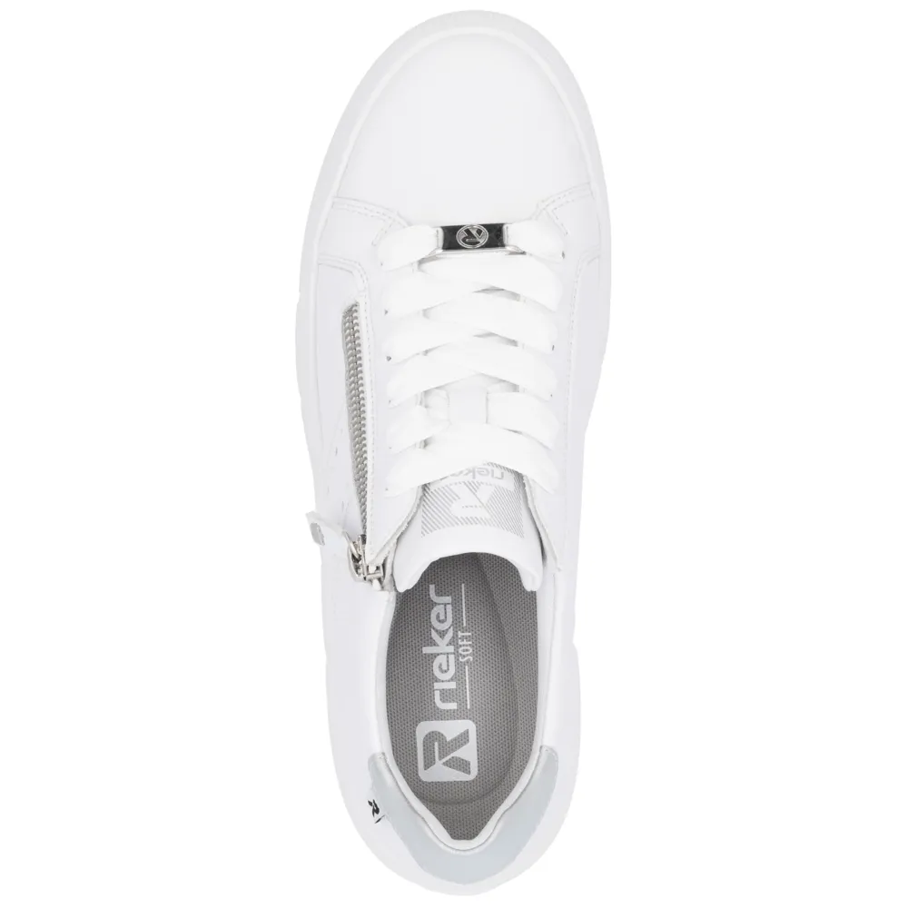Rieker W2605-80 (Lorica) Weiss Trainers