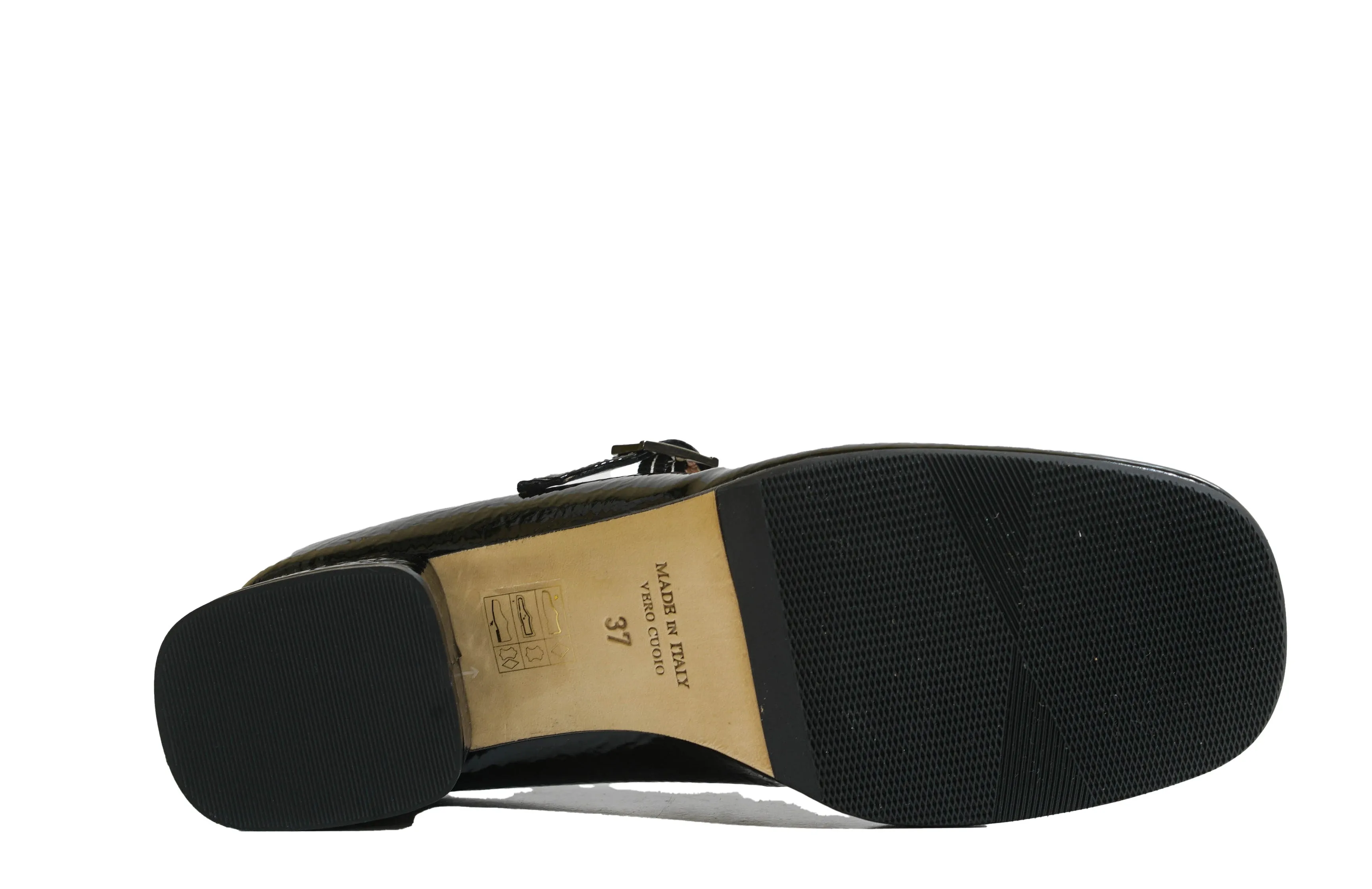 Roberto Serpentini Women's Black Patent Shoe 0376  NEW Winter 30% off