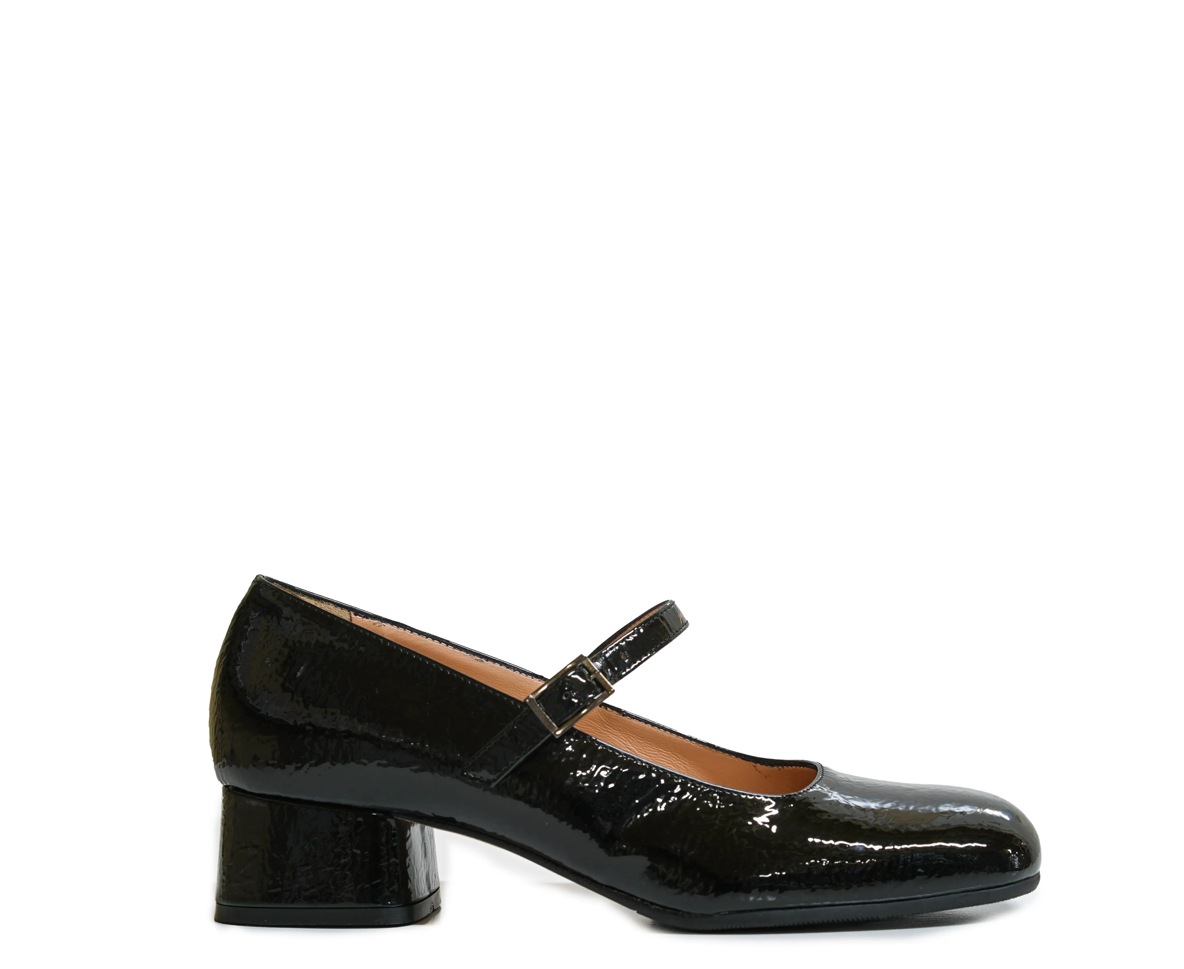 Roberto Serpentini Women's Black Patent Shoe 0376  NEW Winter 30% off