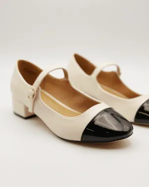 Round Cap Toe Mary Janes Size 10