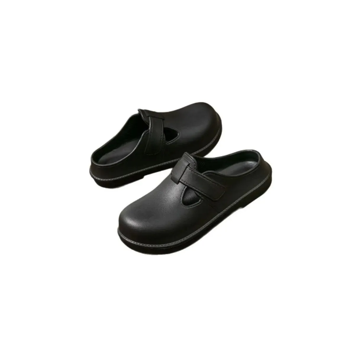 Round Toe Flats Sandals