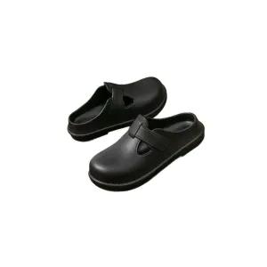 Round Toe Flats Sandals