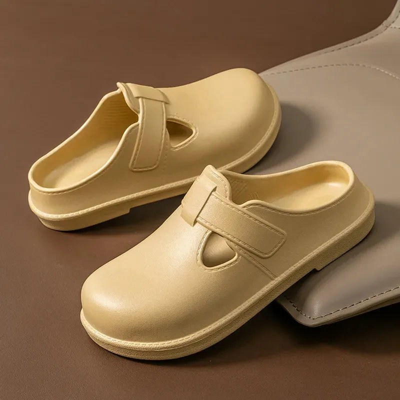 Round Toe Flats Sandals