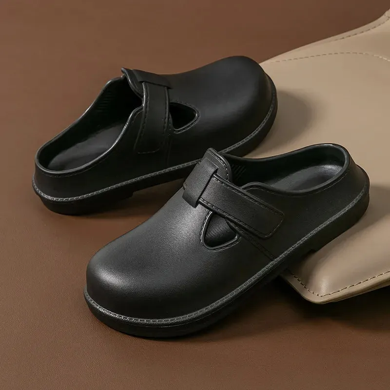 Round Toe Flats Sandals