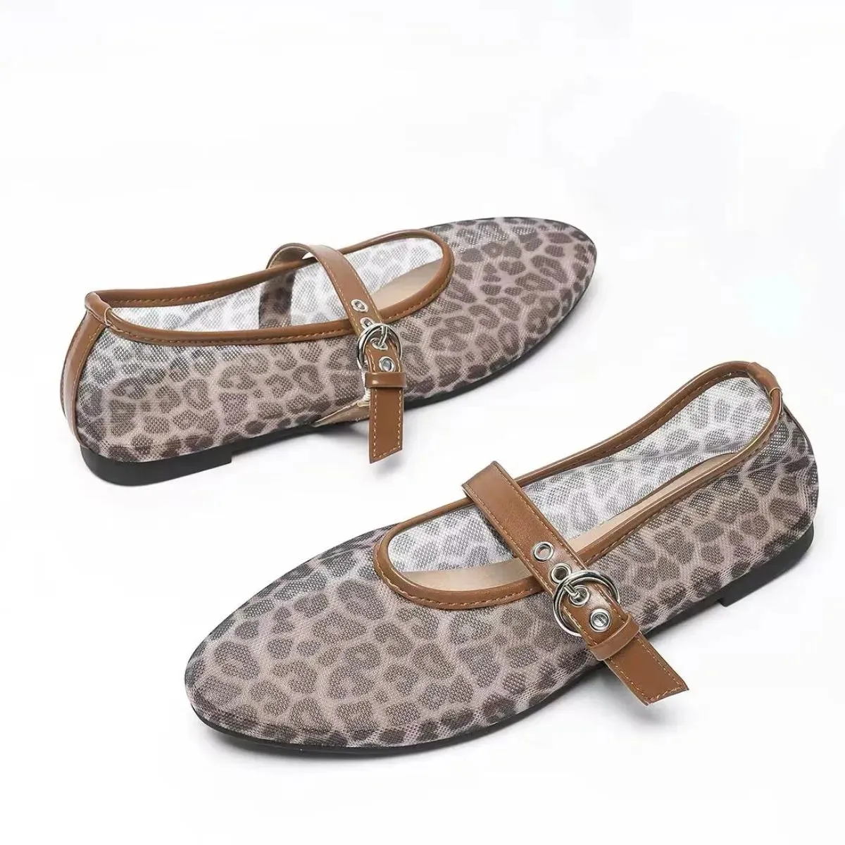 Round Toe Flats Slip-Ons