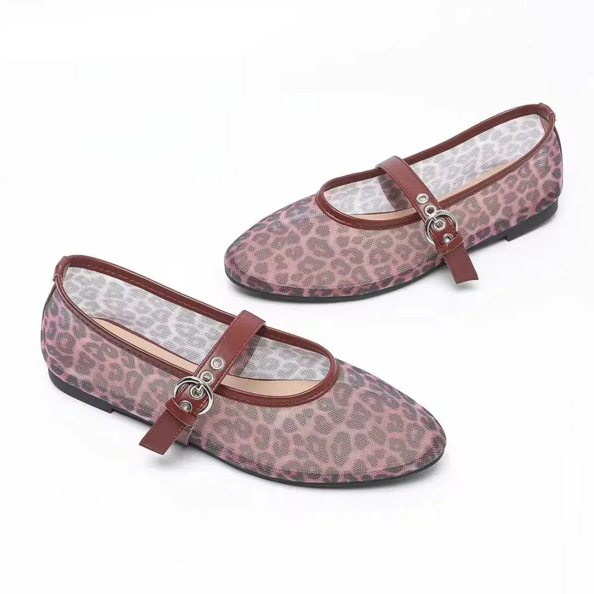 Round Toe Flats Slip-Ons