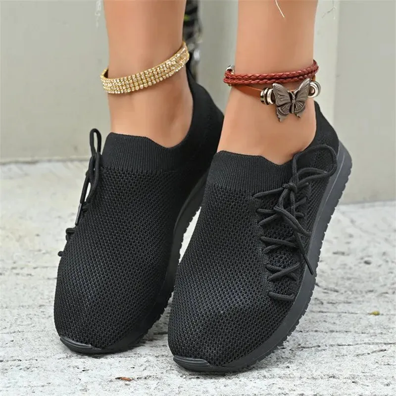Round Toe Flats Sneakers