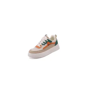 Round Toe Platform Sneakers
