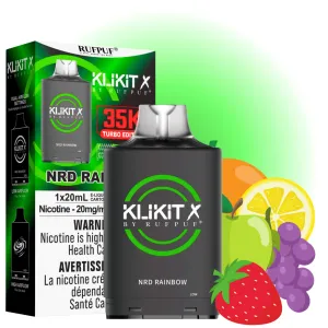 RufPuf Klikit X 35K Turbo Pod-NRD Rainbow