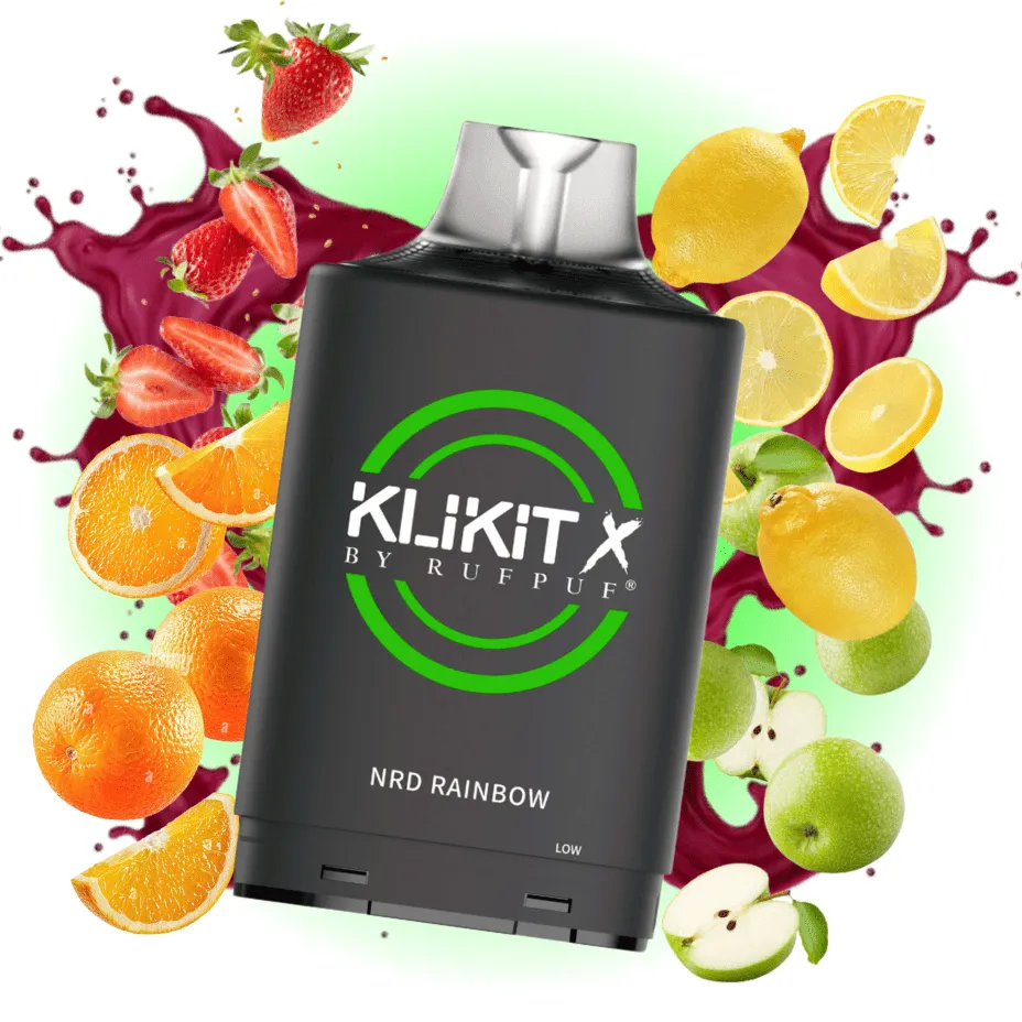RufPuf Klikit X 35K Turbo Pod-NRD Rainbow