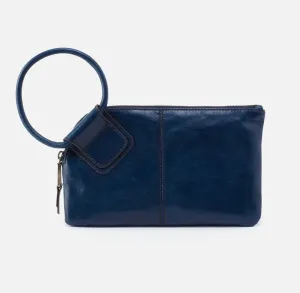 Sable Hobo Wristlet in Denim