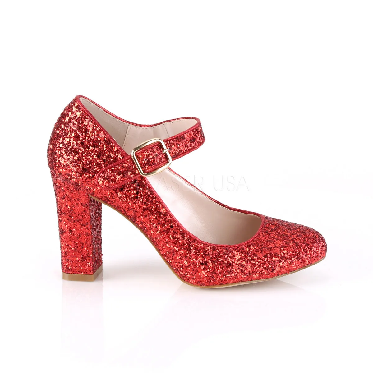 SABRINA-07  Red Glitter