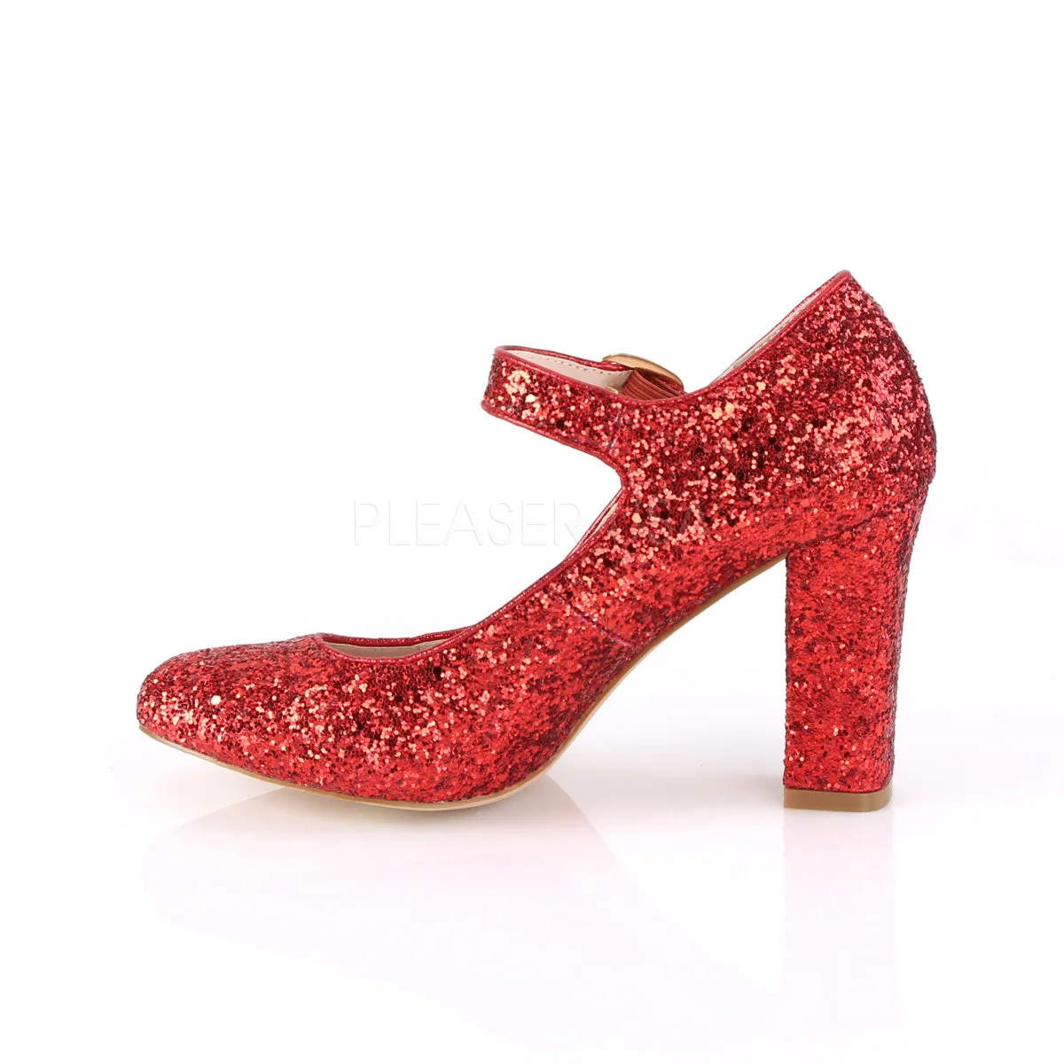 SABRINA-07  Red Glitter