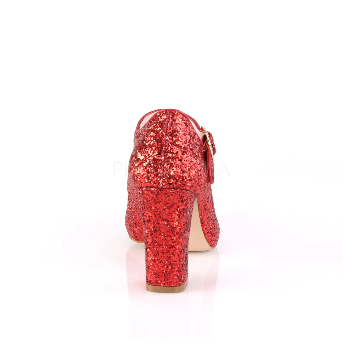 SABRINA-07  Red Glitter
