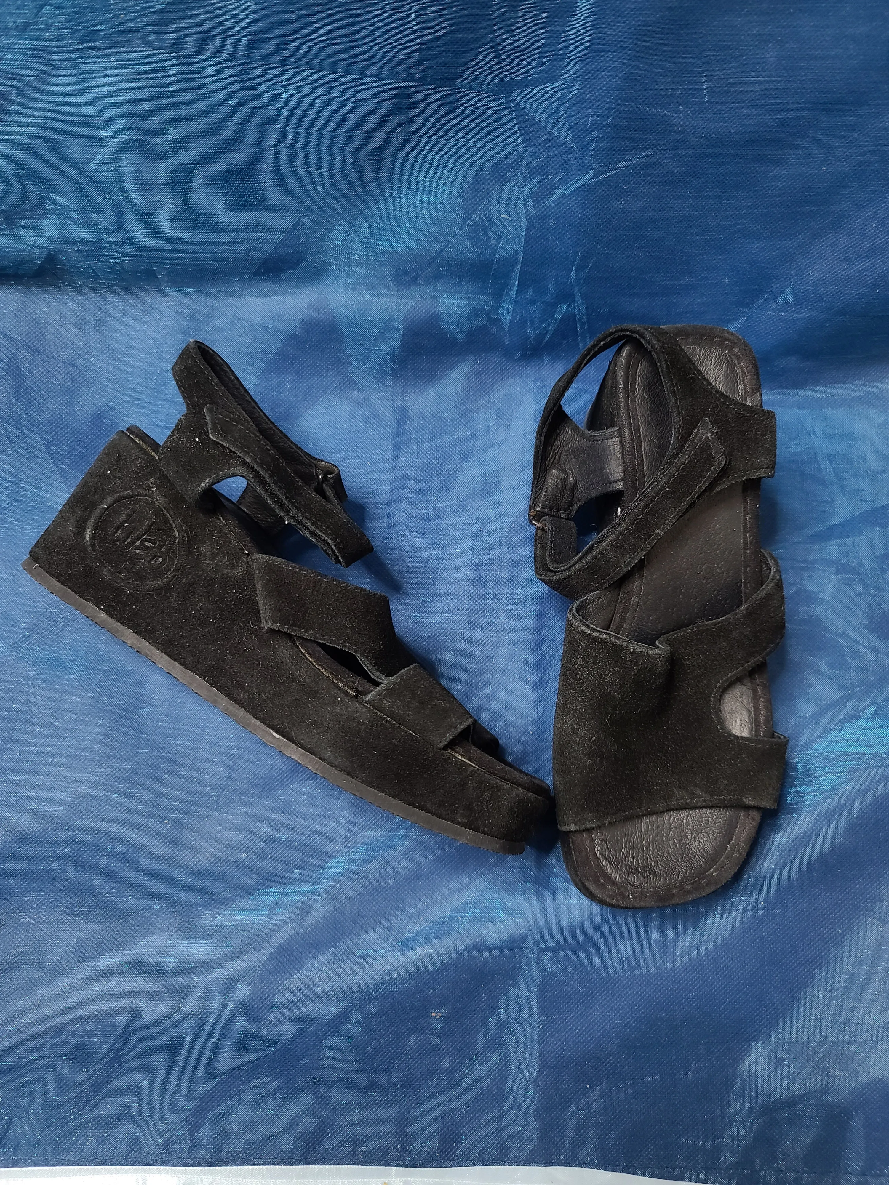 Sandales 90s compensées