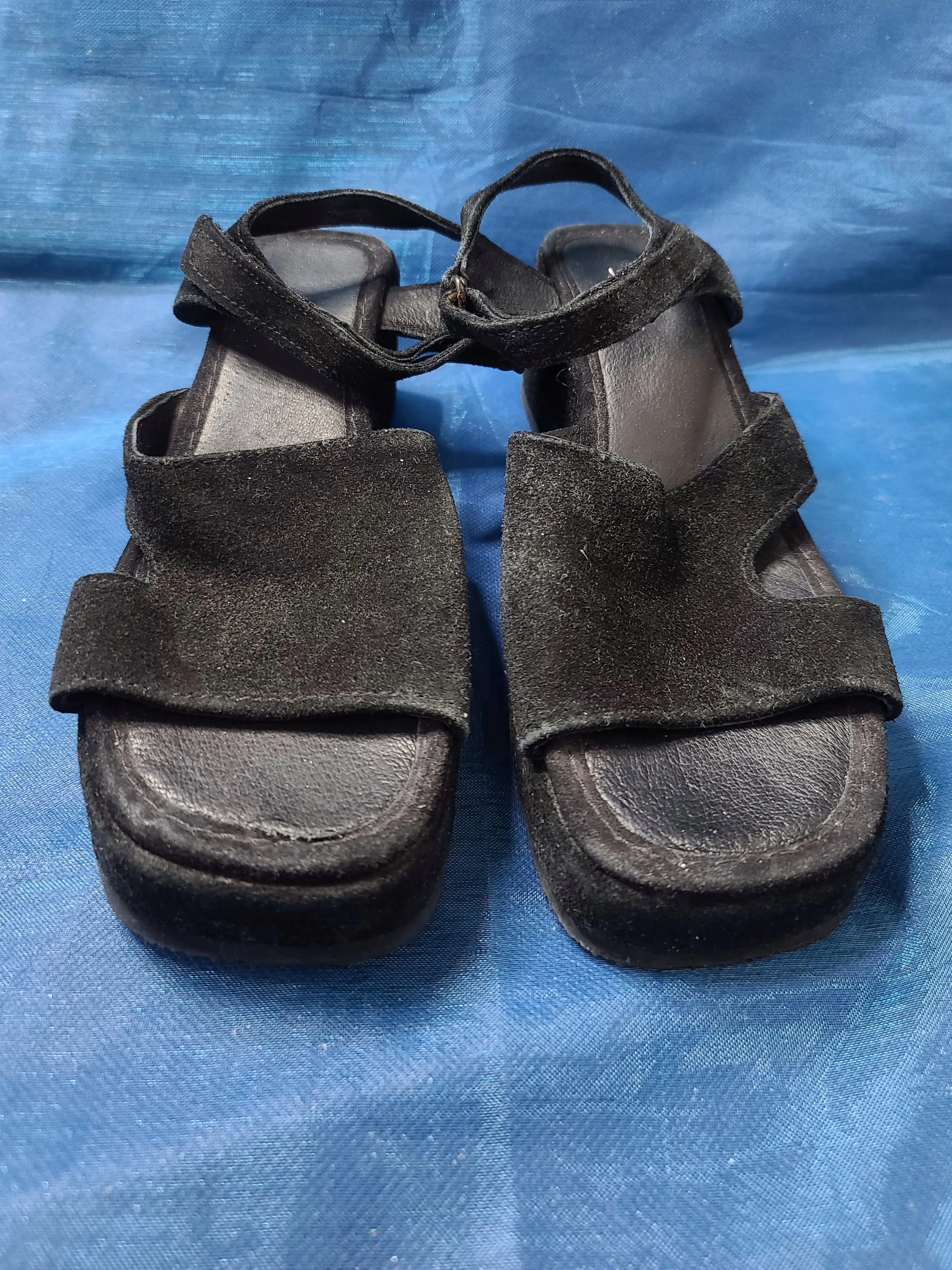 Sandales 90s compensées
