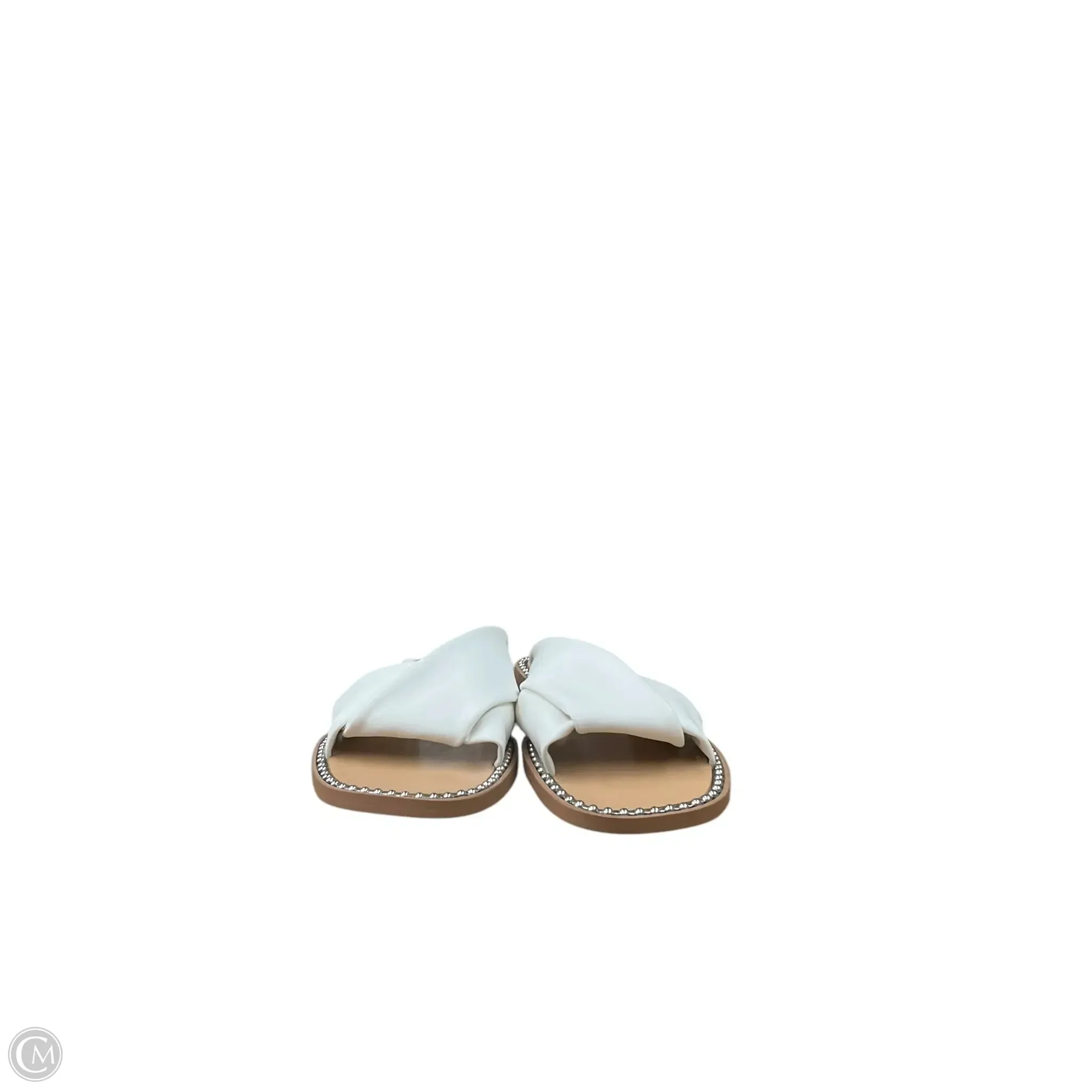 Sandals Flats By Bcbg In White, Size: 6