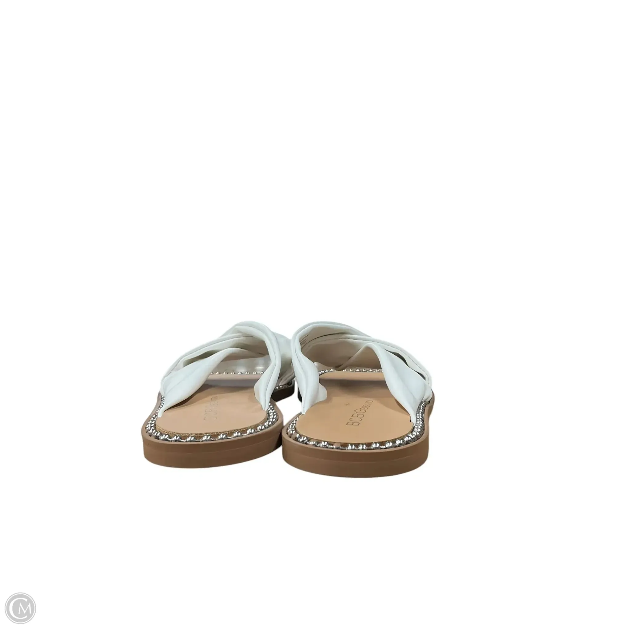 Sandals Flats By Bcbg In White, Size: 6