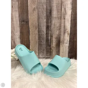 Sandals Flats By Cme In Blue, Size: 8