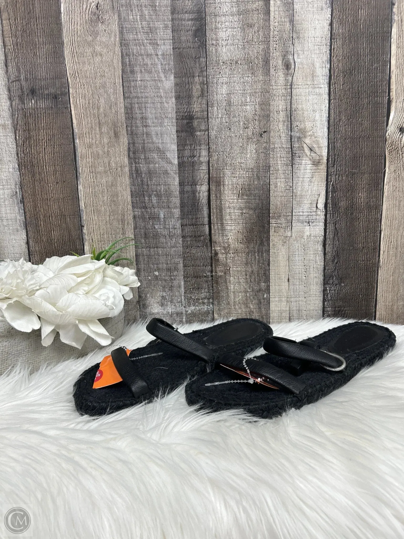 Sandals Flats By Everlane In Black, Size: 10