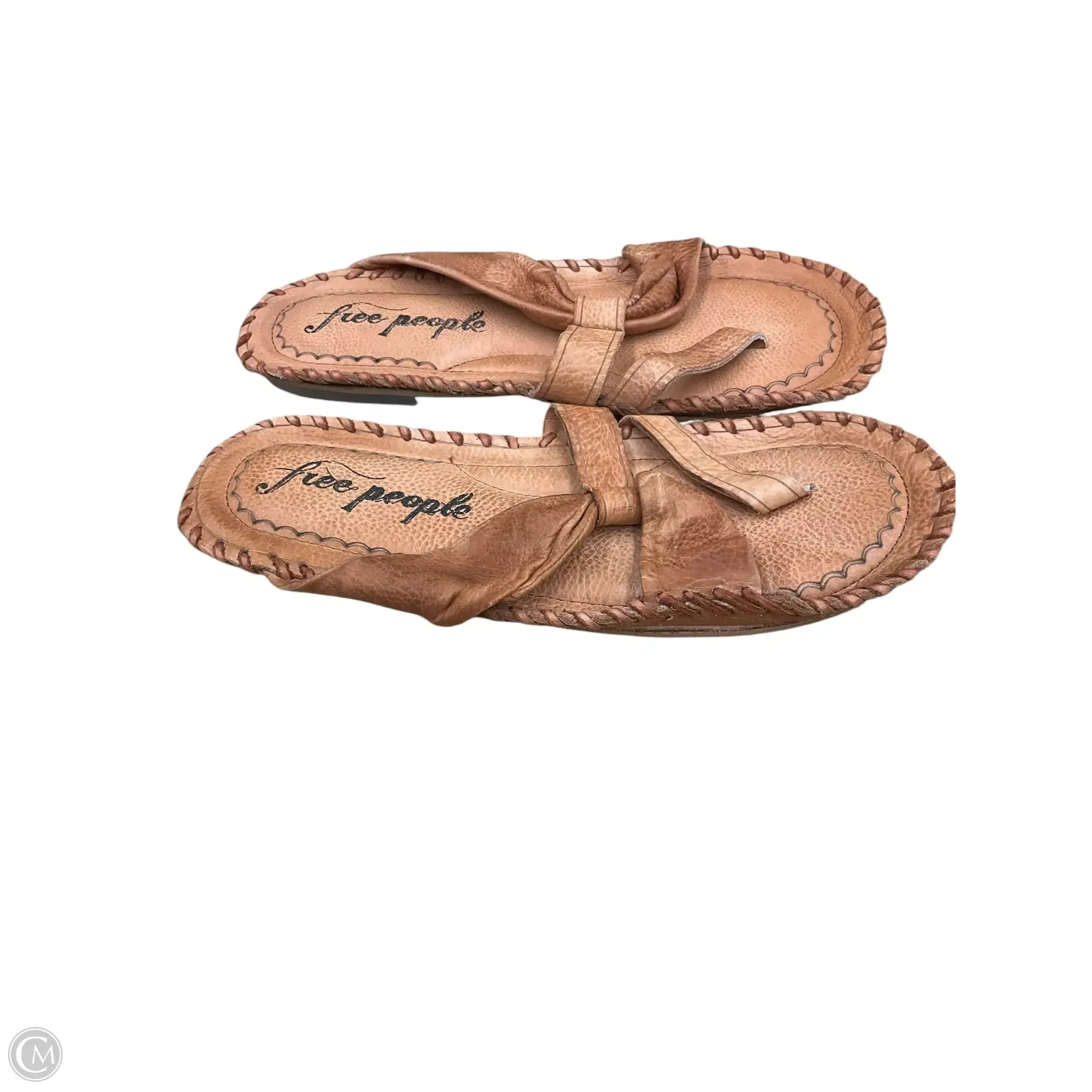 Sandals Flats By Free People In Tan, Size: 6
