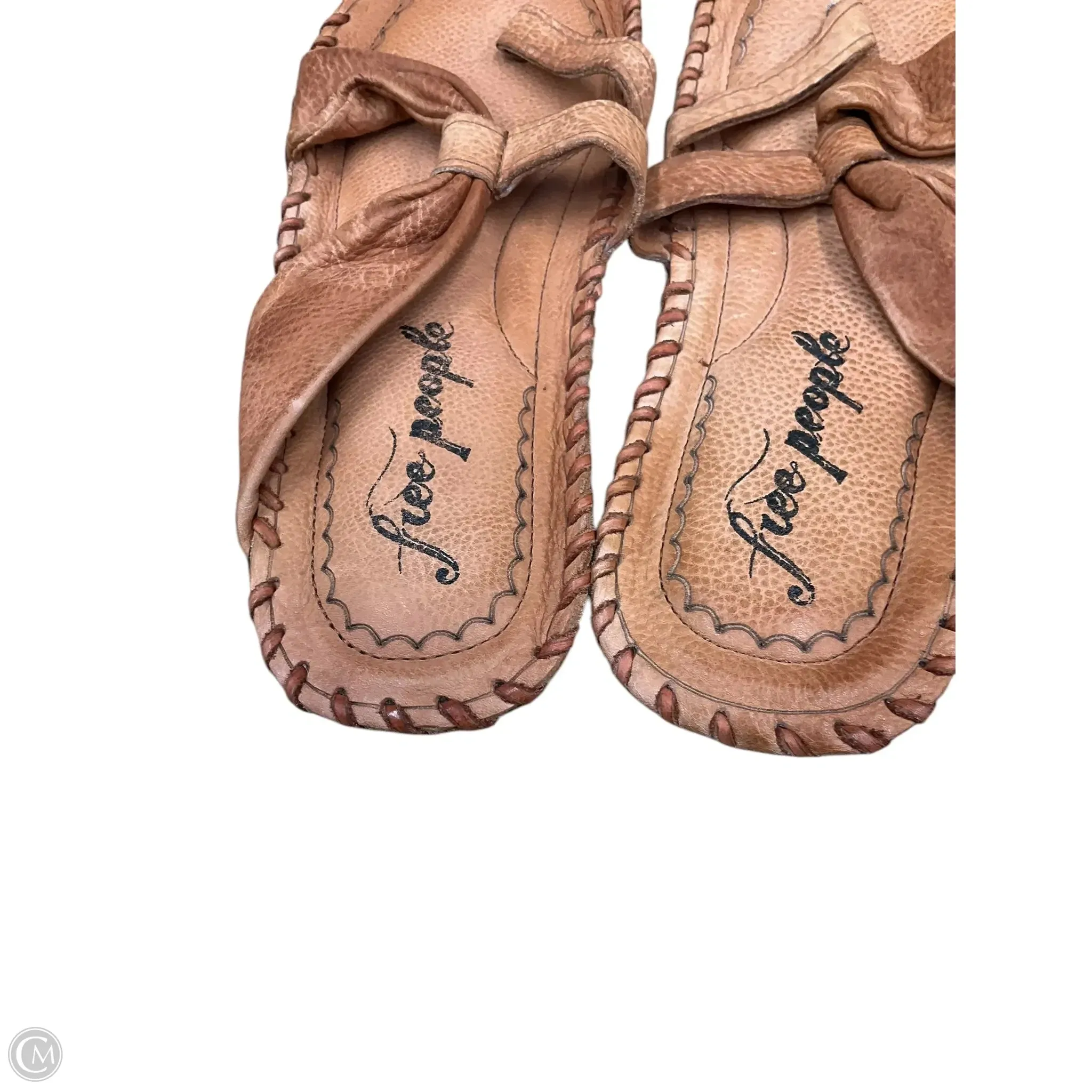 Sandals Flats By Free People In Tan, Size: 6
