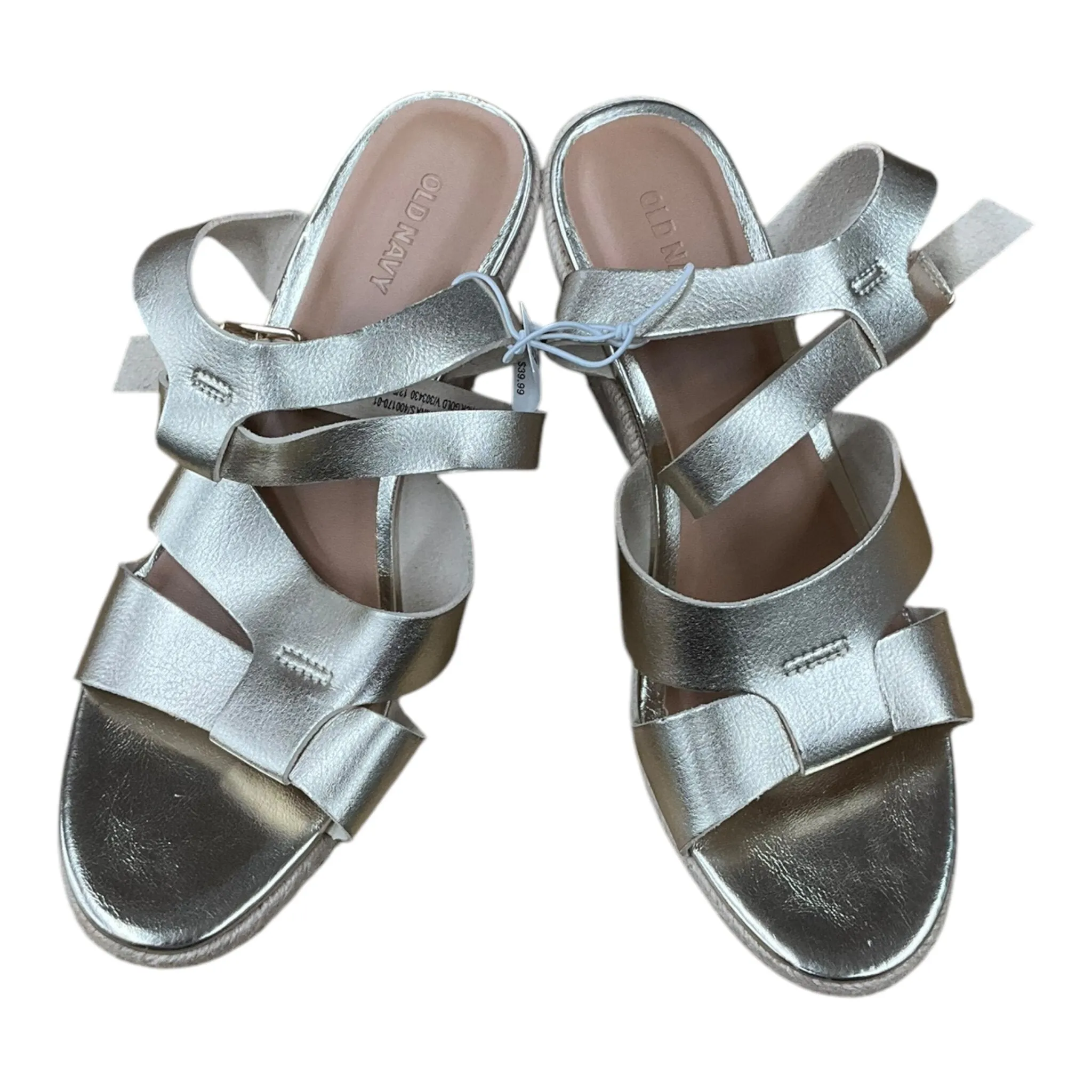 Sandals Heels Wedge By Old Navy  Size: 9