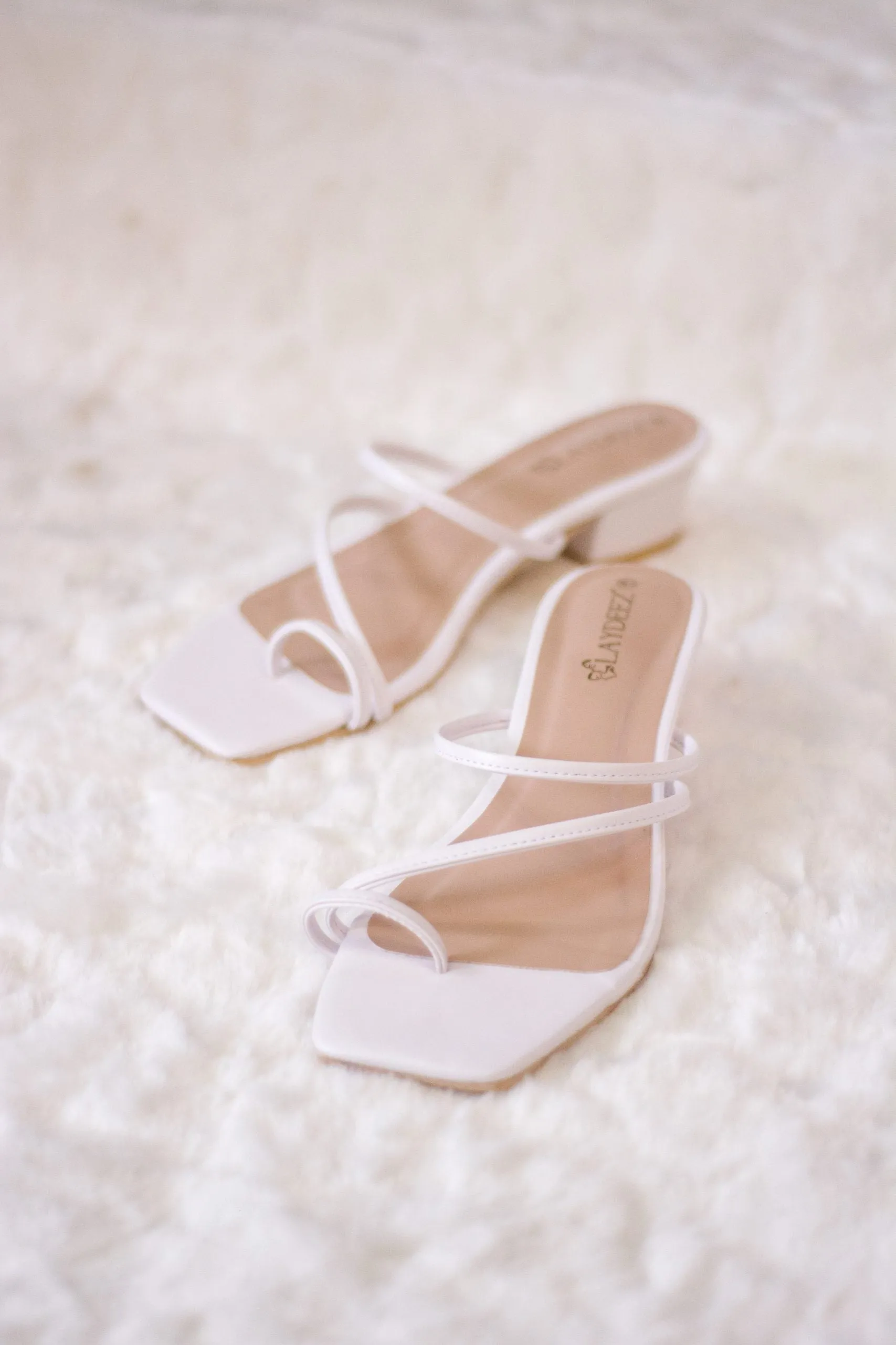 Sandra Square Toe Heels