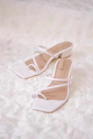 Sandra Square Toe Heels
