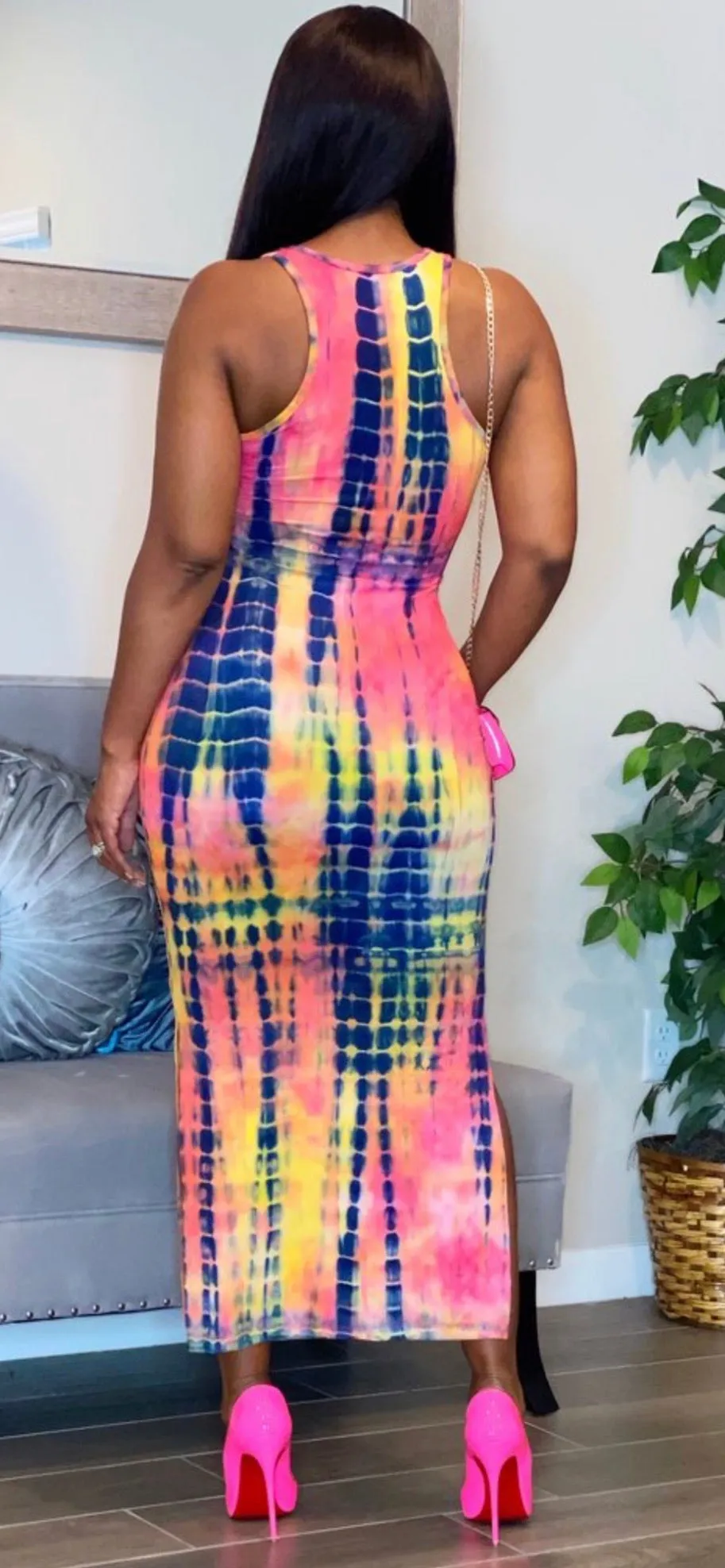 Sassy Classy Tie Dye Dress (2 Colors)