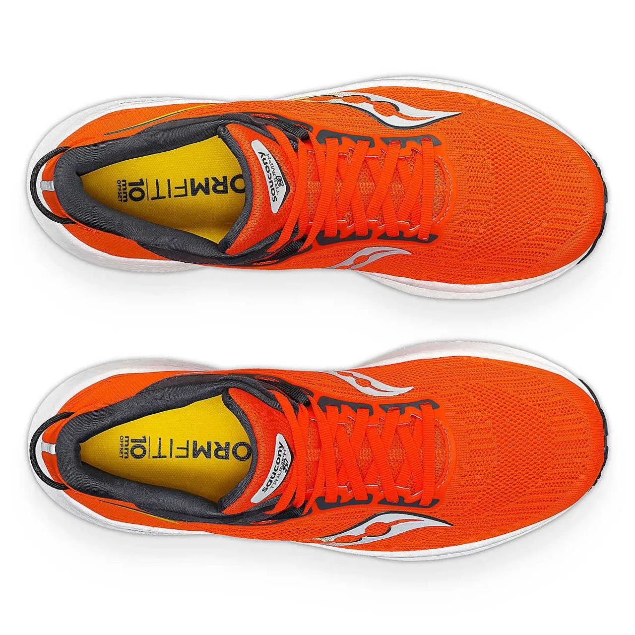 Saucony Triumph 21 (Mens) - Pepper/Shadow Orange