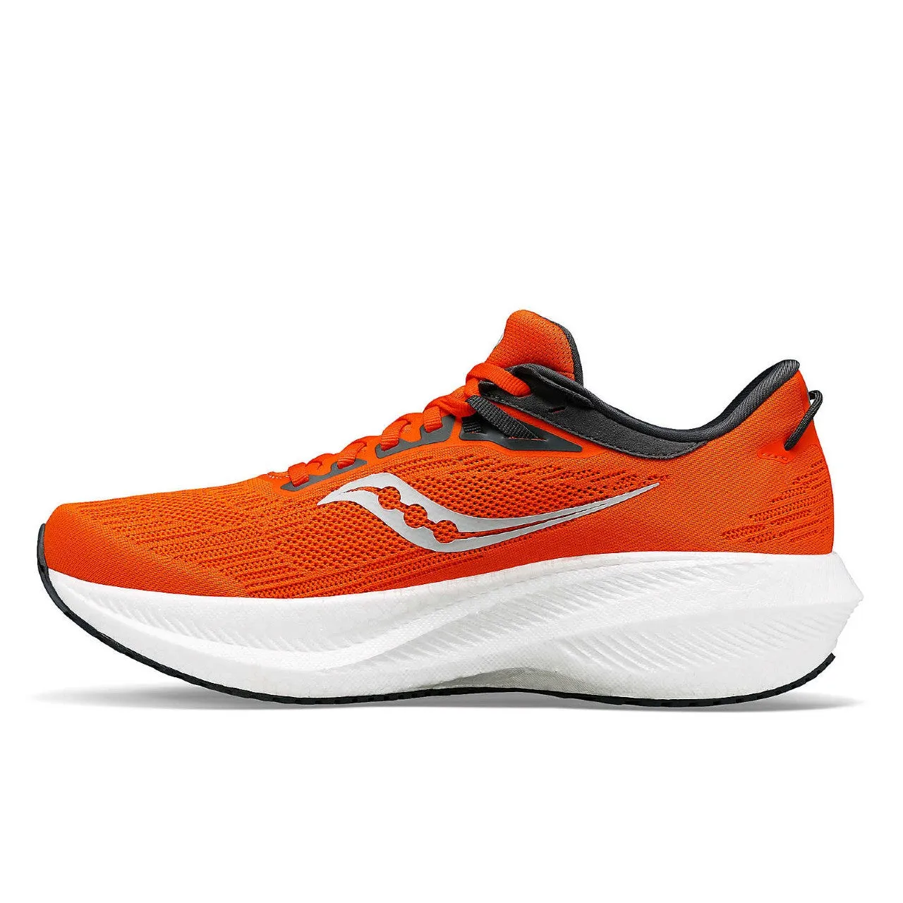Saucony Triumph 21 (Mens) - Pepper/Shadow Orange