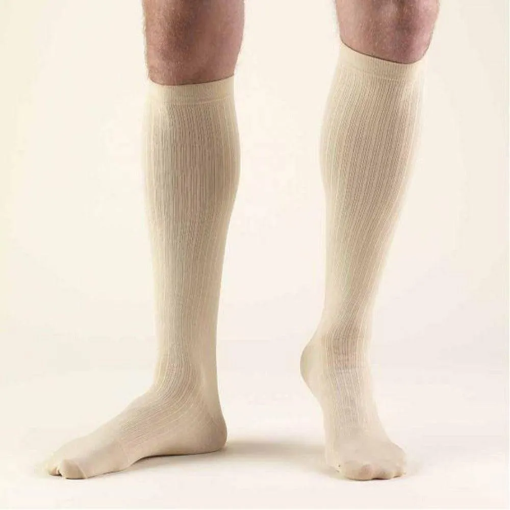 Second Skin Men's 20-30 mmHg Dress Knee High Socks