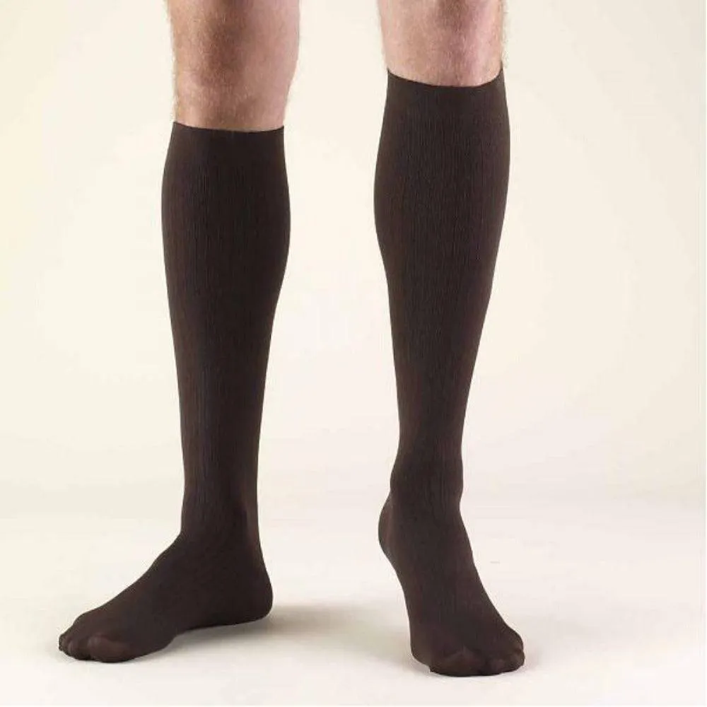 Second Skin Men's 20-30 mmHg Dress Knee High Socks