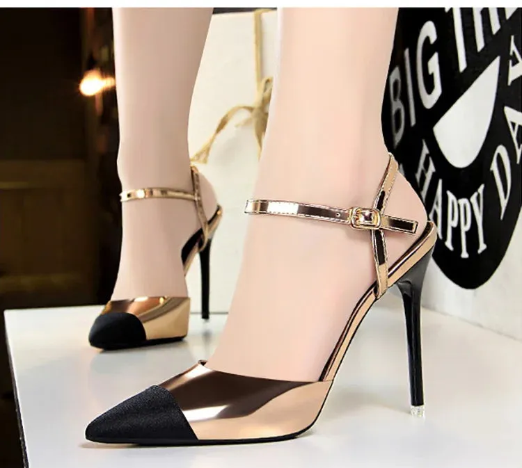 Sexy Pointed-Toe High Heels Sandals