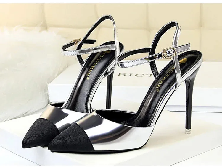 Sexy Pointed-Toe High Heels Sandals