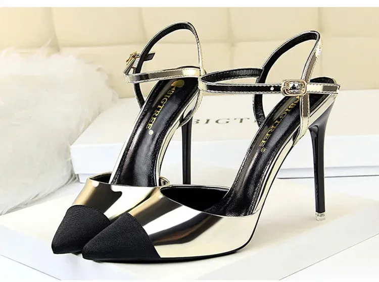 Sexy Pointed-Toe High Heels Sandals