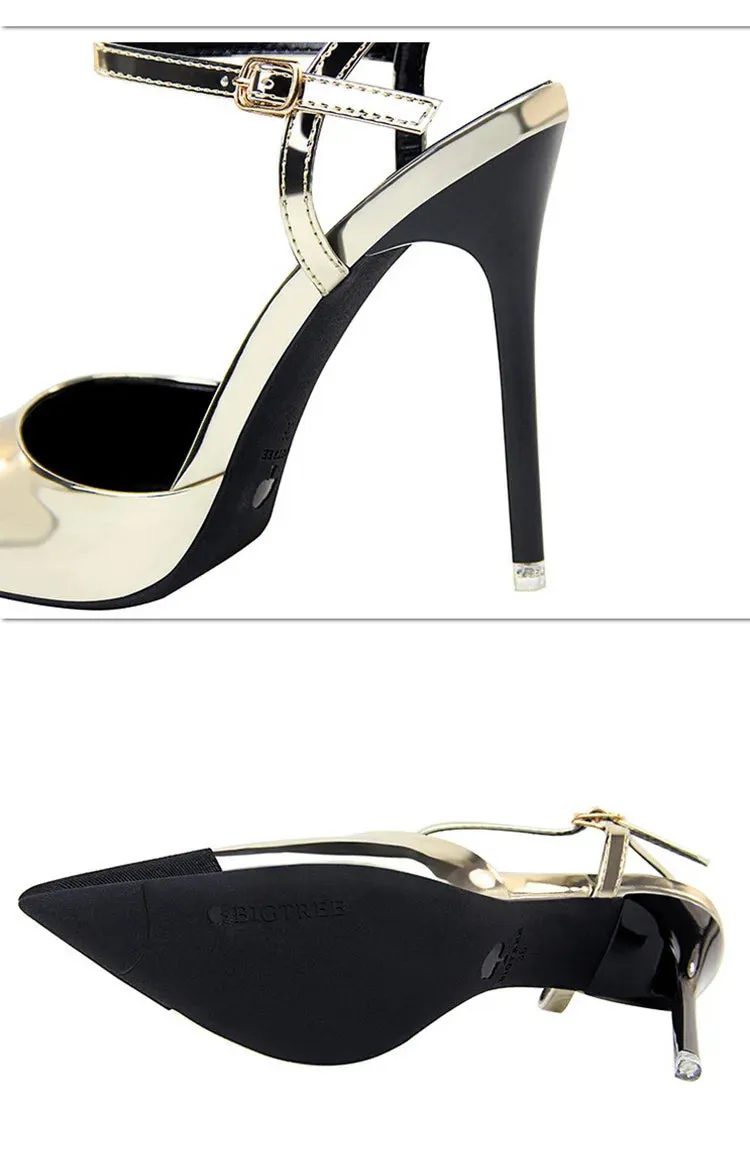 Sexy Pointed-Toe High Heels Sandals