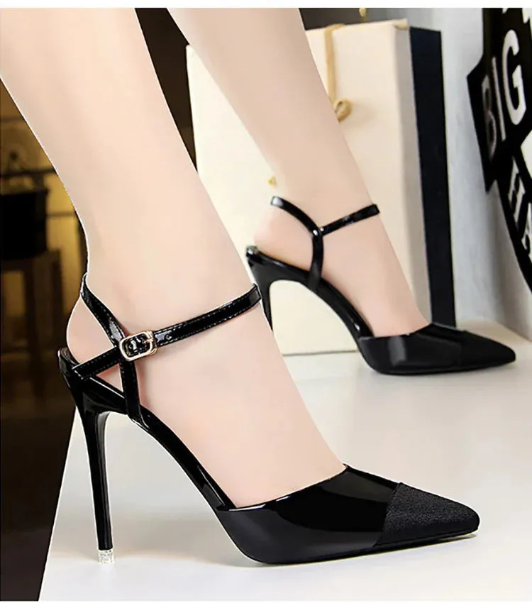 Sexy Pointed-Toe High Heels Sandals