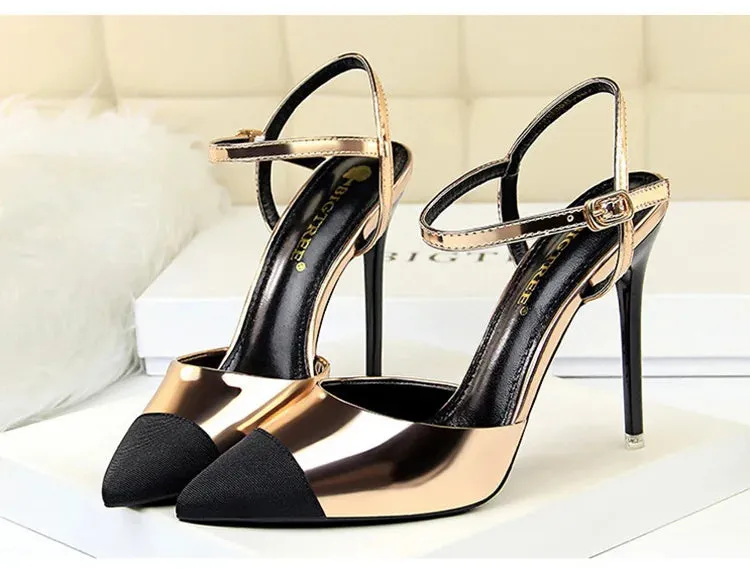 Sexy Pointed-Toe High Heels Sandals