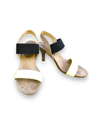 Shoe Size 6 Anyi Lu Black & Ivory Heels