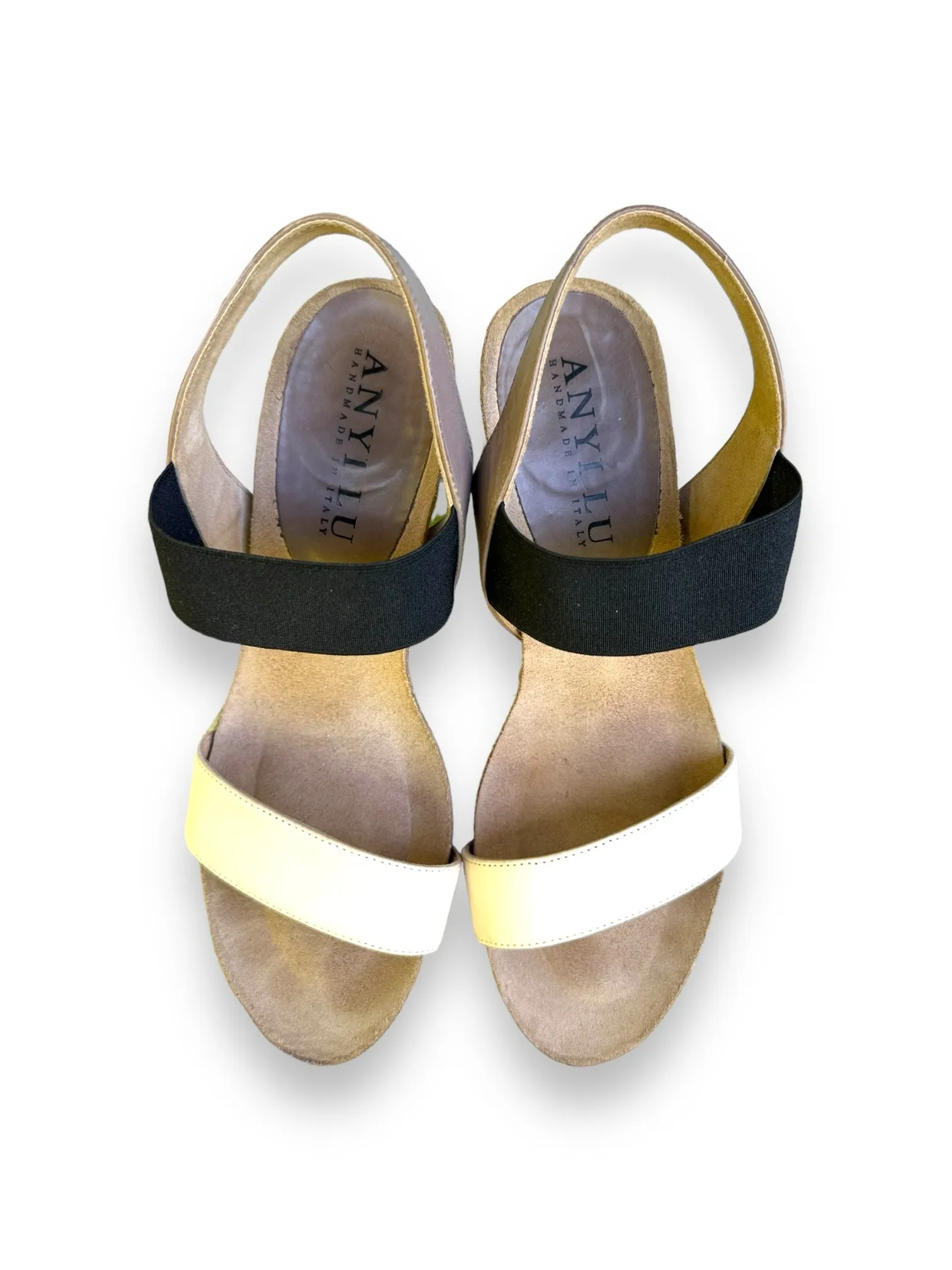 Shoe Size 6 Anyi Lu Black & Ivory Heels