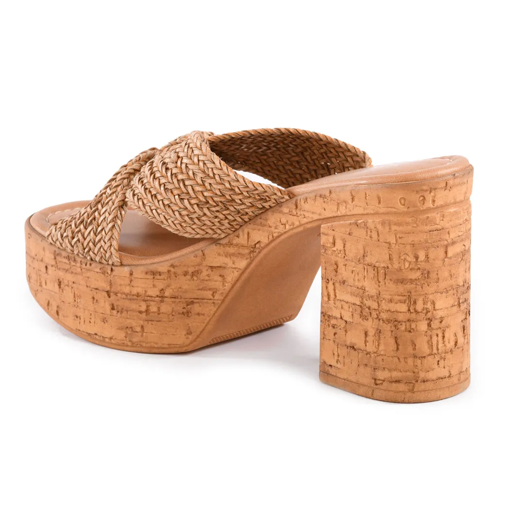 SHOES - Raffia Heel