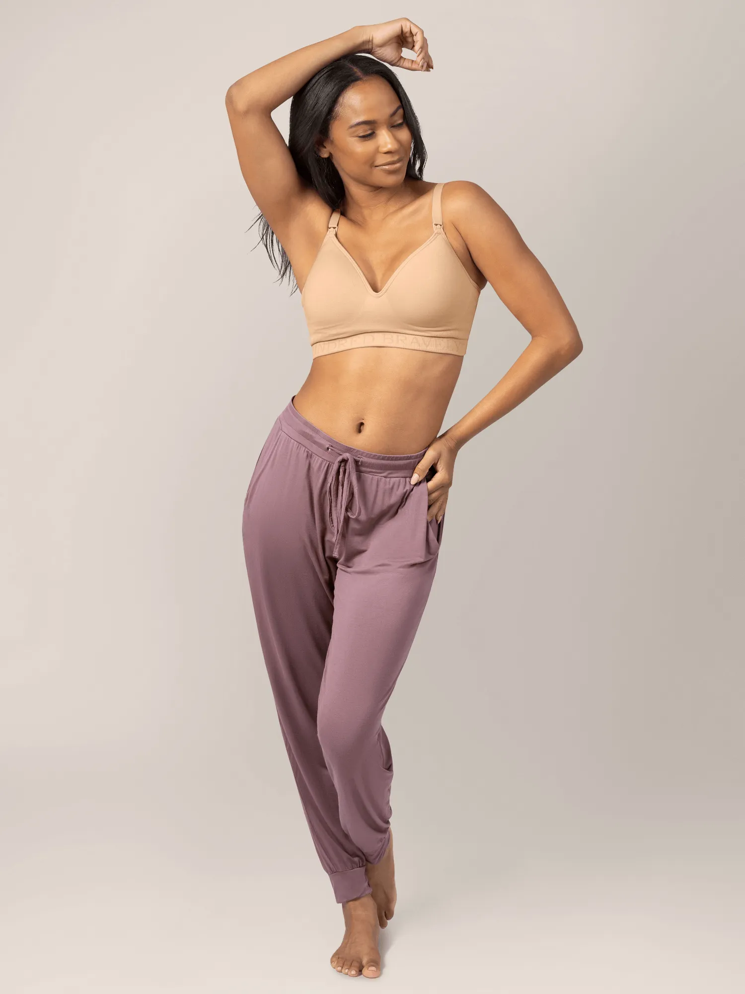 Signature Sublime® Contour Pumping & Nursing Bra | Beige