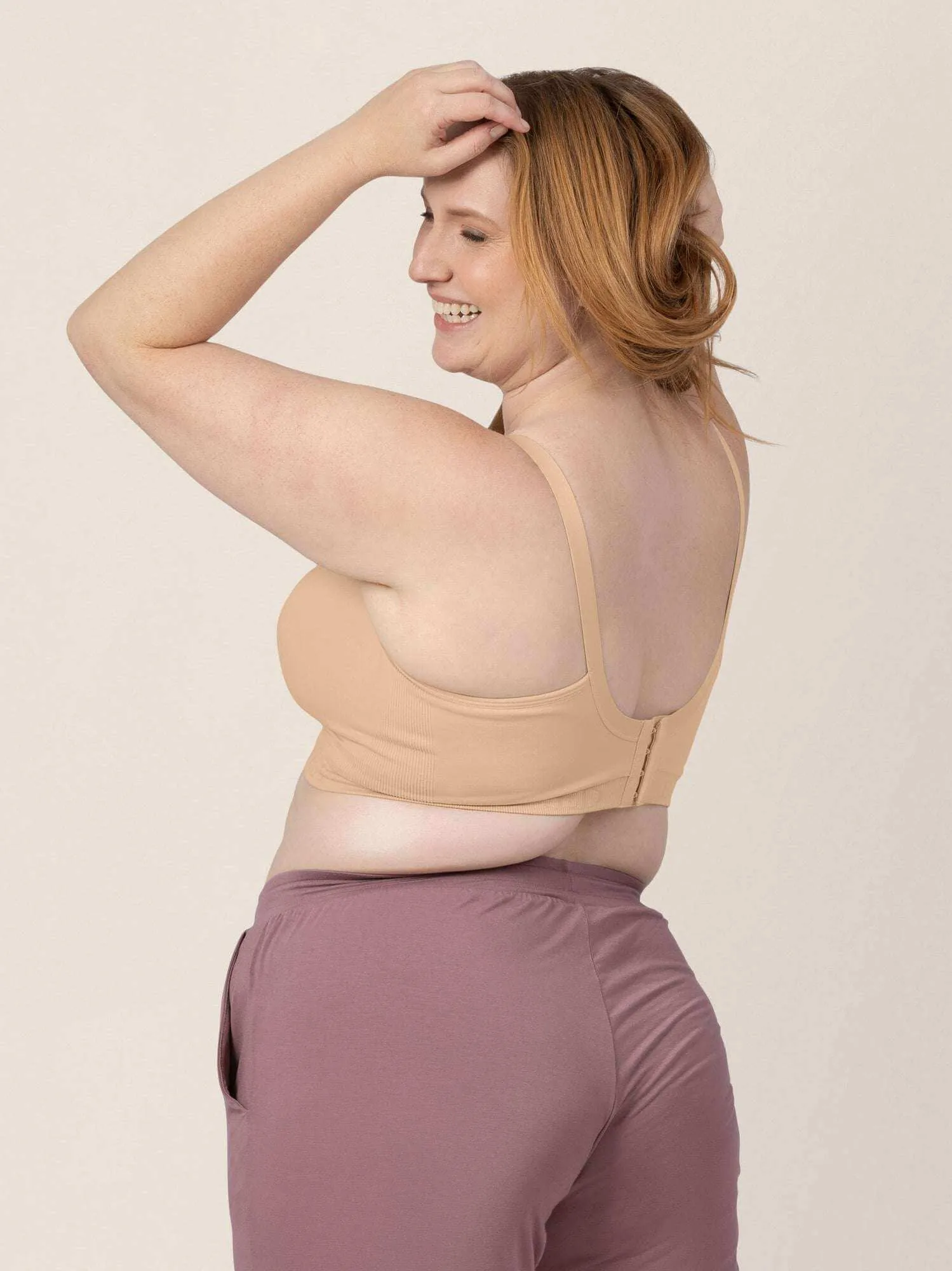 Signature Sublime® Contour Pumping & Nursing Bra | Beige