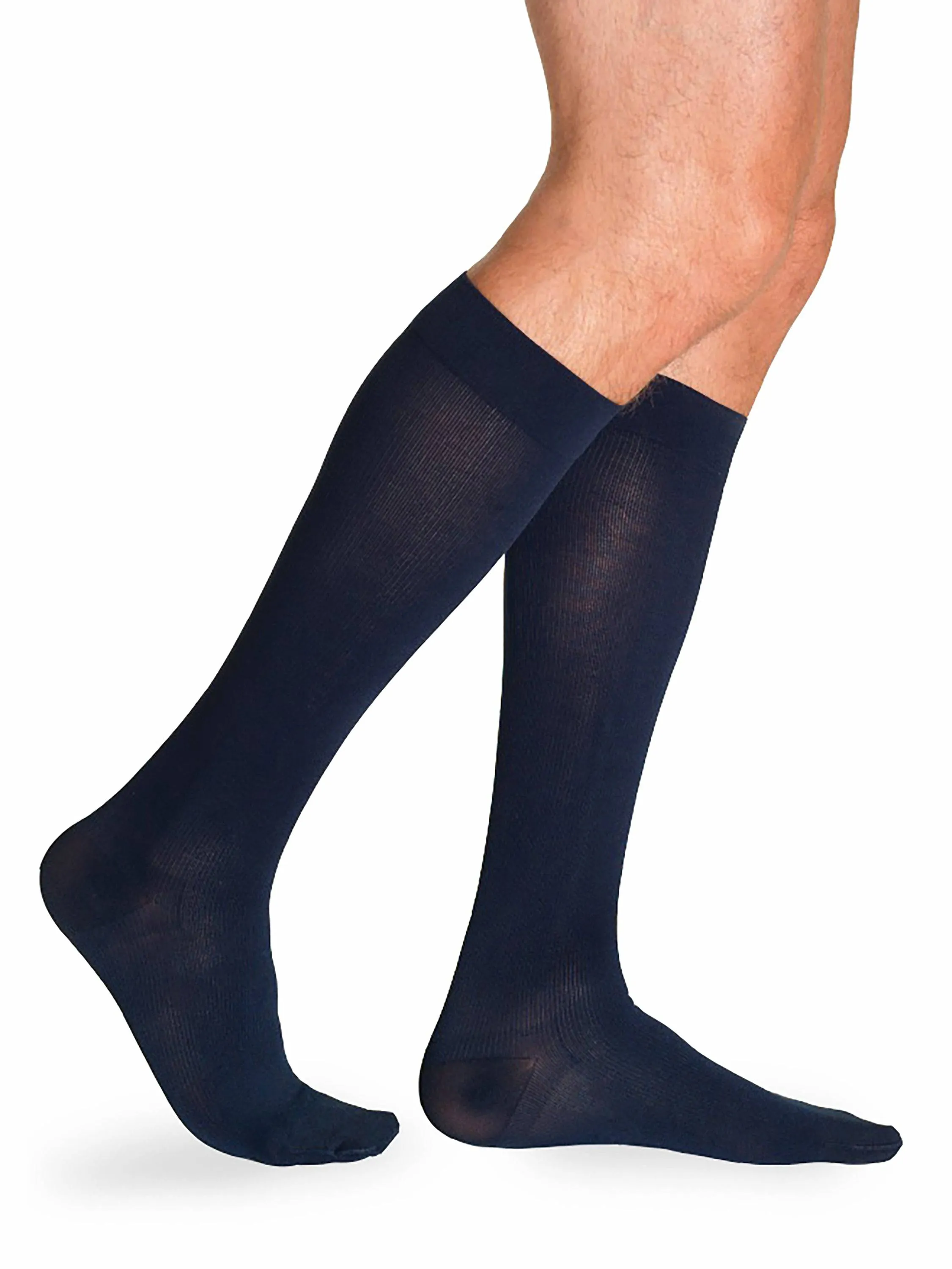 Sigvaris Cotton  Men's Knee High  30-40mmHg-Closed Toe